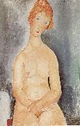 Amedeo Modigliani, Seated Nude